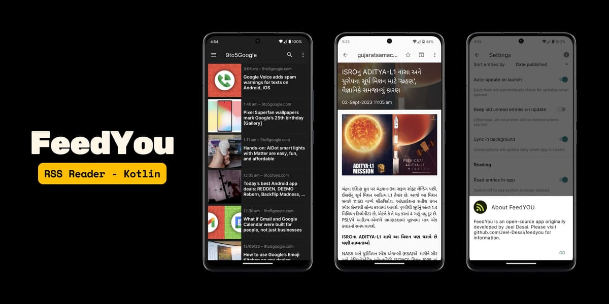 Feed You - Android RSS Reader App